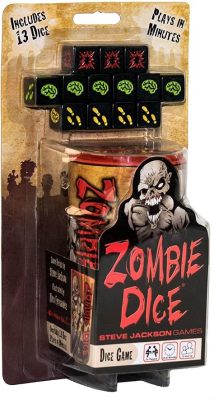 Zombie Dice, Um Jogo de Azar e Destruição Zumbi Insaciável!